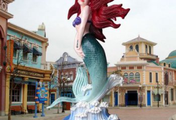 十堰水景美人魚雕塑