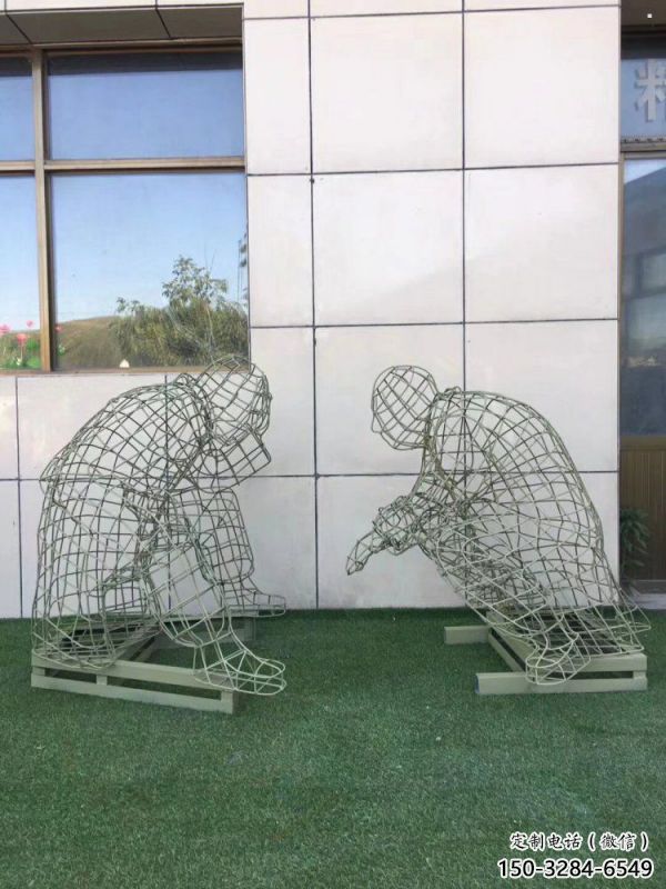 賽罕鏤空對弈雕塑標準,廣場雕塑,鐵藝民俗人物雕塑供給 賽罕鏤空對弈雕塑標準,廣場雕塑,鐵藝民俗人物雕塑供給