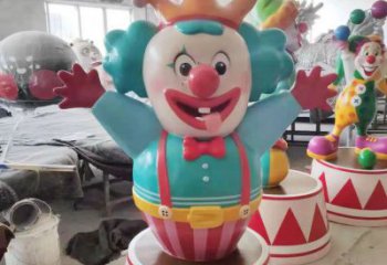 古交公園小丑雕塑