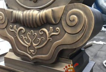 內江抱箍鑄造觀賞型，露天雕塑，鑄銅抱箍雕塑訂做