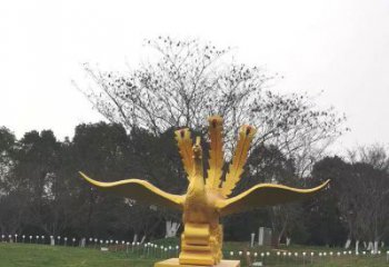 雅安鳳凰雕塑選用，美陳雕塑，鑄銅鳳凰雕塑工藝廠家