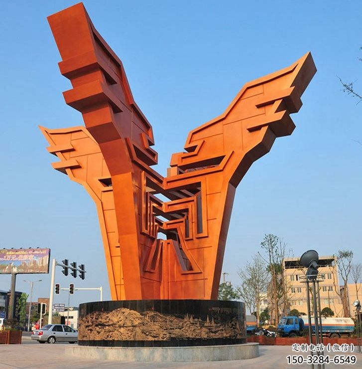 城市精神堡壘雕塑,抽象建筑元素,廣場景觀雕塑小品 城市精神堡壘雕塑,抽象建筑元素,廣場景觀雕塑小品