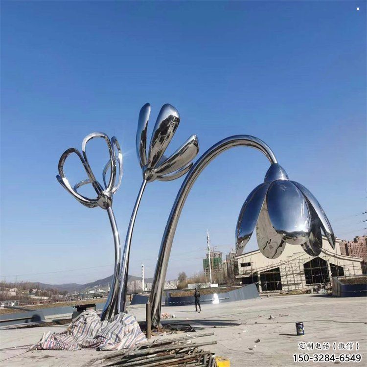 麗江百合花雕塑承接,城市裝飾,大型不銹鋼百合花雕塑公司 麗江百合花雕塑承接,城市裝飾,大型不銹鋼百合花雕塑公司