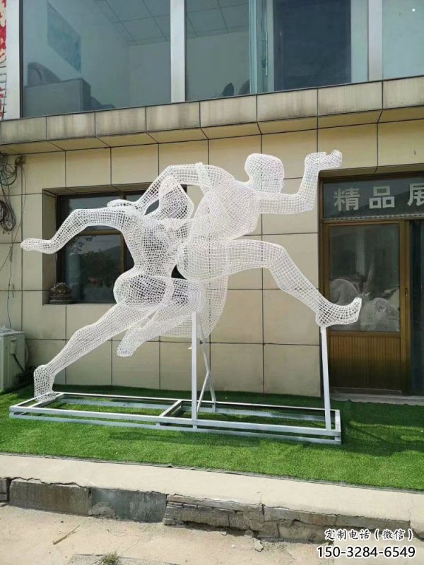 楚雄鏤空體育雕塑供求,白鋼構件,鐵藝人物雕塑觀賞型 楚雄鏤空體育雕塑供求,白鋼構件,鐵藝人物雕塑觀賞型