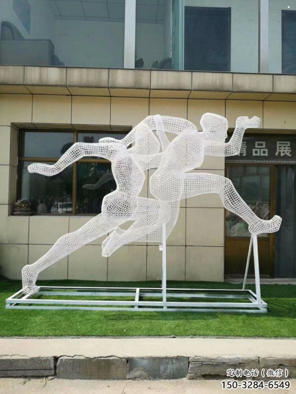 臺(tái)州鏤空跨欄雕塑制造商,透雕雕塑,鐵藝體育人物雕塑供給 臺(tái)州鏤空跨欄雕塑制造商,透雕雕塑,鐵藝體育人物雕塑供給
