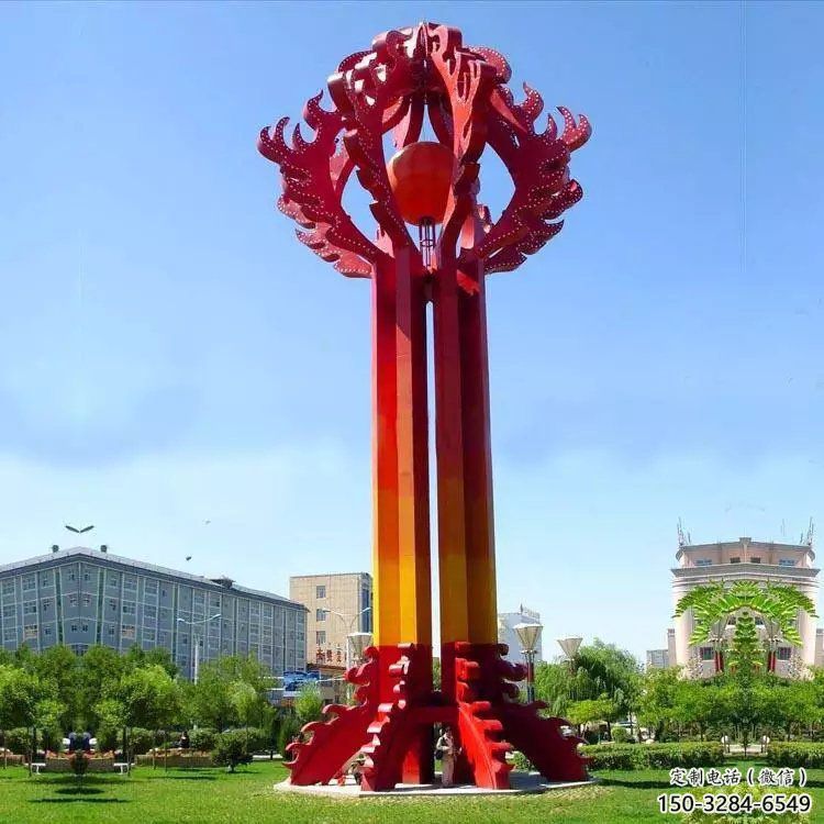 南岸街道精神堡壘雕塑 南岸街道精神堡壘雕塑