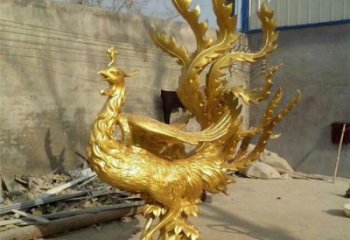 昭通鳳凰雕塑廠家，鍛造工藝，銅鳳凰雕塑廠家承接