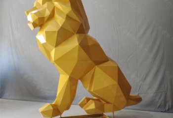 紹興獅子雕塑服務(wù)商，動物雕塑，不銹鋼獅子雕塑制作