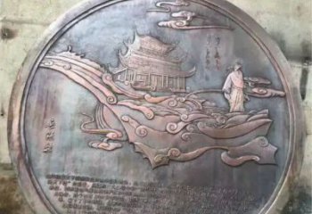 嘉興純銅浮雕專供，城堡雕塑，城堡浮雕生產(chǎn)廠家