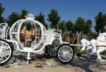 金華廣場馬車雕塑