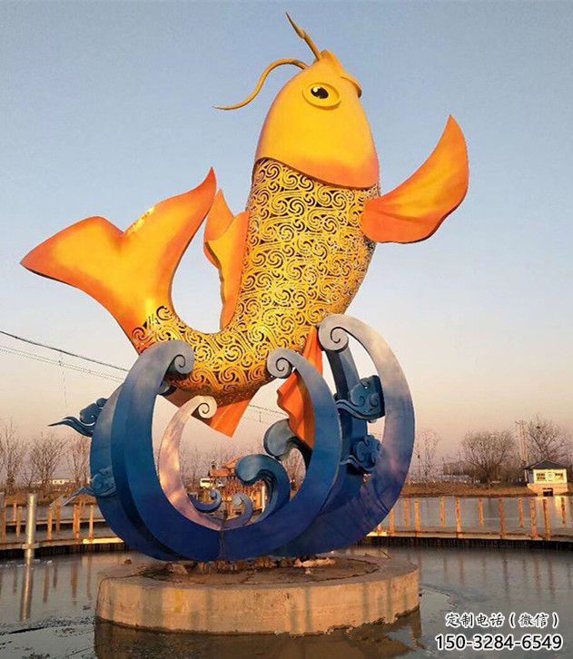 合川園林鯉魚雕塑